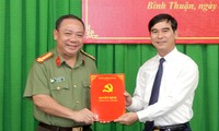 Tỉnh uỷ Bình Thuận chỉ định nhân sự giữ chức vụ Bí thư Đảng ủy Công an tỉnh