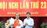 Công bố quyết định của Ban Bí thư về công tác cán bộ ở Bình Thuận