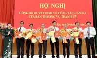 Thành ủy Bà Rịa điều động, bổ nhiệm nhiều cán bộ chủ chốt