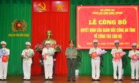 Công an Bình Thuận điều động, bổ nhiệm nhiều vị trí chủ chốt
