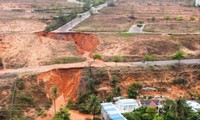 Bình Thuận yêu cầu rà soát hàng chục dự án ven biển sau vụ lở cát kinh hoàng
