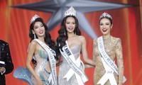 Tân Hoa hậu Hoàn vũ Việt Nam Ngọc Châu nói gì trong cuộc họp báo đầu tiên sau khi đăng quang?