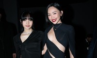 Tóc Tiên và Lisa BLACKPINK chung khung hình, “gấp đôi visual” là đây chứ đâu!
