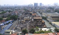 Hà Nội thu gom 1.800 tấn phế thải vụ cháy nhà xưởng Cty Rạng Đông