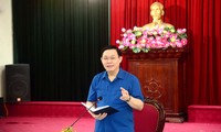 Bí thư Thành ủy Hà Nội Vương Đình Huệ kết luận cuộc làm việc