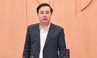 Phó Chủ tịch UBND thành phố Hà Nội Chử Xuân Dũng phát biểu tại cuộc họp