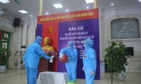 Cận cảnh buổi diễn tập bầu cử với 4 kịch bản ở Hà Nội