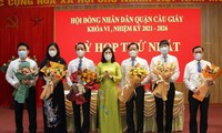 Hà Nội: Bầu lãnh đạo chủ chốt quận Cầu Giấy, Long Biên