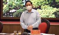 Thủ tướng Chính phủ Phạm Minh Chính phát biểu tại cuộc làm việc