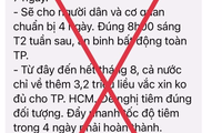 Hà Nội bác thông tin &apos;không cho người dân di chuyển trong 7 ngày&apos;