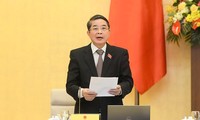 Phó Chủ tịch Quốc hội Nguyễn Đức Hải phát biểu tại buổi làm việc. Ảnh: Quochoi.vn