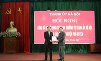 Bí thư Phú Xuyên làm Viện trưởng Viện Nghiên cứu phát triển kinh tế - xã hội