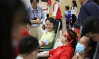 Hoa hậu, người đẹp đồng hành ngày hội hiến máu tại Samsung Thái Nguyên