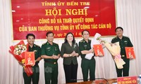 Công bố quyết định Ban Thường vụ Tỉnh ủy Bến Tre về công tác cán bộ