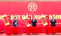 Chủ tịch nước Võ Văn Thưởng khai bút đầu xuân tại Hà Nội