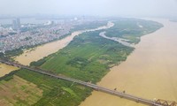 Hà Nội thi ý tưởng quy hoạch công viên ở bãi nổi giữa sông Hồng 