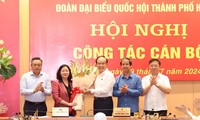 Bà Bùi Thị Minh Hoài làm Trưởng Đoàn đại biểu Quốc hội thành phố Hà Nội