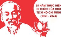 &apos;55 năm thực hiện Di chúc của Chủ tịch Hồ Chí Minh trong các cơ quan Trung ương&apos;