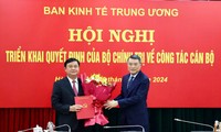 Bí thư Tỉnh uỷ Nghệ An làm Phó trưởng Ban Kinh tế Trung ương