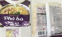 Phở ăn liền của Acecook Việt Nam bị thu hồi tại Hàn Quốc