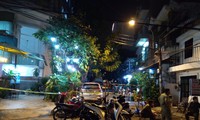 khu nhà trọ 66 phòng trên đường số 13 Lý Phục Man (P.Bình Thuận, Q.7) bị phong tỏa tạm thời tối ngày 7/5