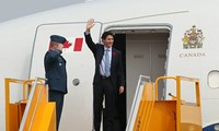 Thủ tướng Canada Justin Trudeau bắt đầu thăm TP.HCM