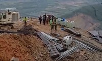 Sạt lở vùi lấp lán công nhân ở Hà Tĩnh, ít nhất 3 người tử vong
