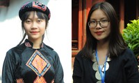Gặp hai nữ sinh xứ Tuyên xinh xắn, học giỏi