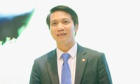 Anh Nguyễn Ngọc Lương - Bí thư T.Ư Đoàn phát biểu tại chương trình