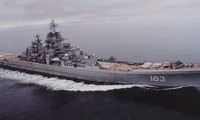 Tàu Pyotr Velikiy của hải quân Nga
