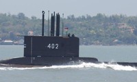 Tàu ngầm KRI Nanggala-402 của hải quân Indonesia mất tích hôm thứ Tư. Alex Widojo / Anadolu Agency / Getty Images