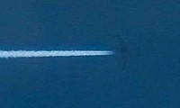 RQ-180 dường như đang bay qua bầu trời Philippines