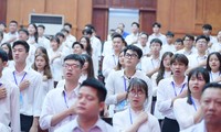 Sinh viên Bắc Ninh đồng diễn chào mừng Đại hội Hội Sinh viên Việt Nam lần thứ XI