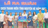 Ra mắt đội hình Sinh viên tình nguyện là du học sinh tại Việt Nam