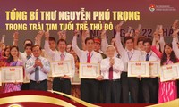 Infographic: Tổng Bí thư Nguyễn Phú Trọng trong trái tim tuổi trẻ Thủ đô