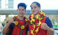 U22 Việt Nam và nhiều VĐV tham dự SEA Games 32 đã về đến Việt Nam