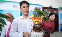 TPHCM: Độc đáo bonsai dừa ở Bình Chánh