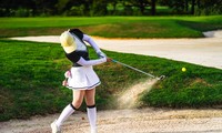 Ấn tượng với những cú vung gậy của Golfer nữ ngành du lịch TPHCM 