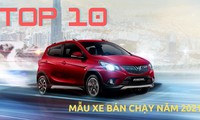 Top 10 ô tô bán chạy nhất năm 2021 tại Việt Nam