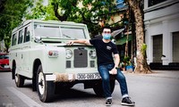 Xế cổ Land Rover của dân chơi Hà thành