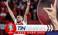 TIN NHANH EURO 2024: Ngôi sao Thổ Nhĩ Kỳ nguy cơ bị cấm thi đấu vì màn ăn mừng kỳ lạ