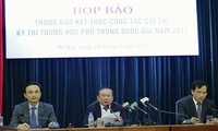 Thứ trưởng Bùi Văn Ga phát biểu tại buổi họp báo. ẢNH Như Ý