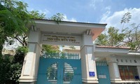 Trường THPT Nguyễn Hữu Thọ (Ảnh: NP)