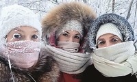 Ở nơi lạnh - 62 độ C, người dân vẫn hoạt động bình thường