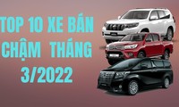 10 mẫu ô tô bán chậm nhất tháng 3 tại Việt Nam