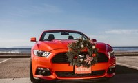 Những cách trang trí xe hơi dịp Giáng sinh