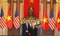 [VIDEO] Tổng Bí thư, Chủ tịch nước Nguyễn Phú Trọng tiếp Tổng thống Trump