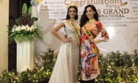 Phương Nga mặc áo dài phố cổ, đọ sắc tân Hoa hậu Hòa bình quốc tế