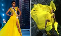 H&apos;Hen Niê tái hiện khoảnh khắc tung váy lịch sử tại Miss Universe ở Sơn Đòong