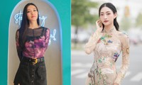 Hoa hậu Thuỳ Dung tái xuất xinh đẹp, Lương Thuỳ Linh diện áo dài đính kết lạ mắt